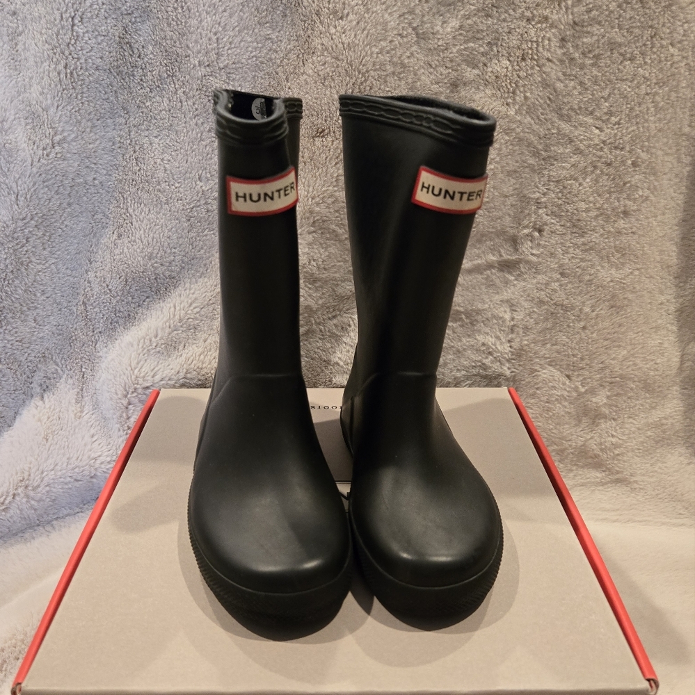 Hunter Kid's Black Shoes